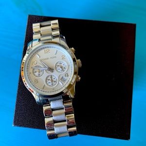 Michael Kors stainless steel watch